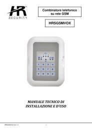 MANUALE TECNICO DI INSTALLAZIONE E D'USO - Deatronic srl