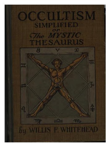 Occultism Simplified - Occult Library
