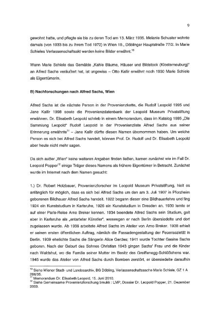 Egon Schiele, Kahle Bäume, Häuser und Bildstock (Klosterneuburg).