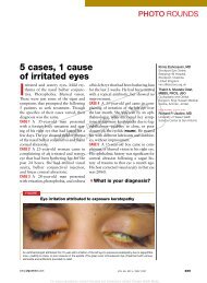 5 cases, 1 cause of irritated eyes - The Journal of Family Practice