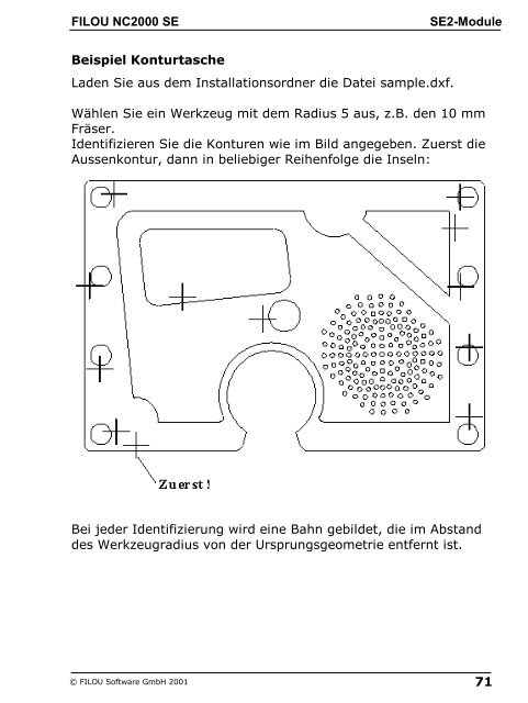 FILOU NC2000 Special Edition Handbuch