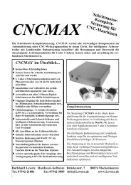 Schrittmotor- Komplett- Steuerung für CNC-Maschinen