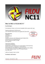 Was ist NEU in FILOU-NC11?