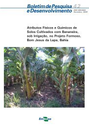 Atributos Físicos e Químicos de Solos Cultivados com Bananeira ...