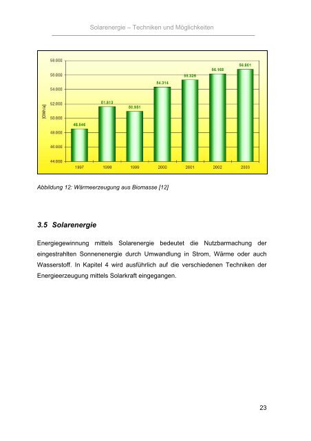 Studienarbeit Solarenergie - Lehr- und Forschungsgebiet ...