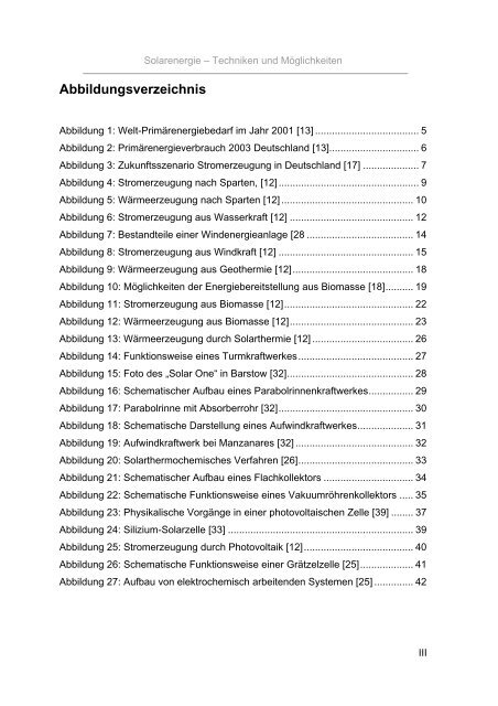 Studienarbeit Solarenergie - Lehr- und Forschungsgebiet ...