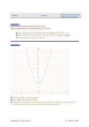 Wiederholung aus der Mathematik Klasse 8 Aufgabe 1 Franz hat ...