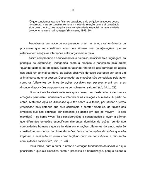 Emoções: uma discussão sobre modos de conceber e teorizar