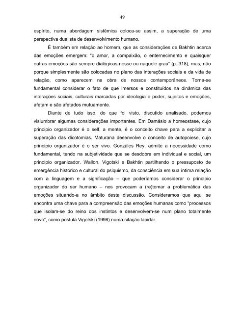 Emoções: uma discussão sobre modos de conceber e teorizar