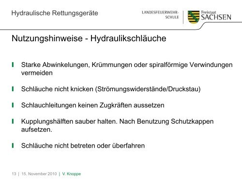 Präsentation Hydraulische Rettungsgeräte [Download,*.pdf, 1,64 MB]
