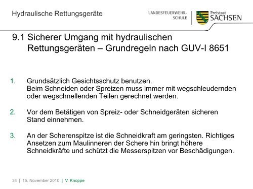 Präsentation Hydraulische Rettungsgeräte [Download,*.pdf, 1,64 MB]