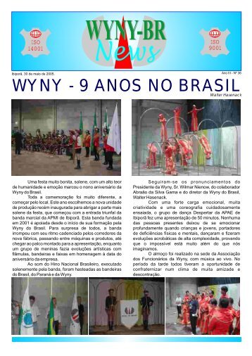 36ª Edição - Wyny do Brasil