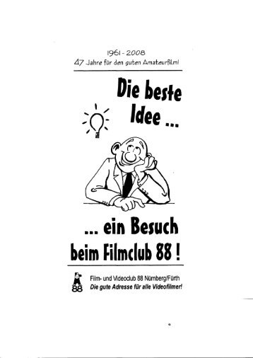 beim Filmclub 88 ! - Landesverband Film + Video Bayern eV