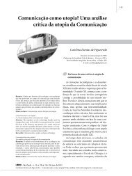 Comunicação como utopia? Uma análise crítica da utopia da ...