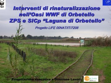 l progetto LIFE Natura della Laguna di Orbetello