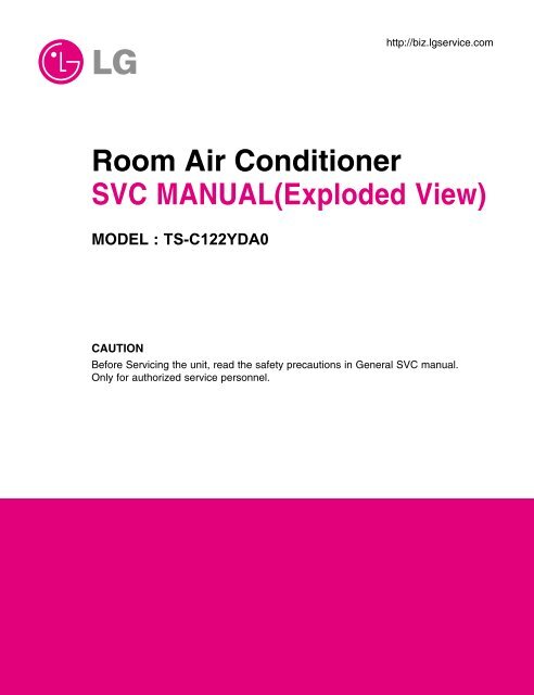 Room Air Conditioner SVC MANUAL(Exploded View) MODEL