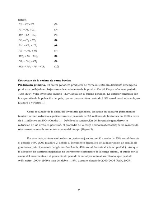 Análisis de la cadena de la carne bovina en Costa Rica: - CORFOGA