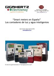 Smarts meters Los contadores inteligentes de luz y agua en España