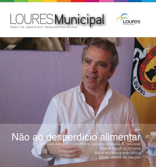 Não ao desperdício alimentar - Câmara Municipal de Loures