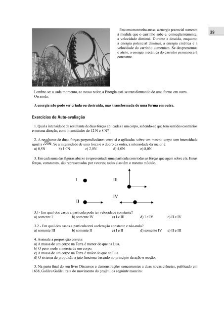 FÍSICA - Universidade Castelo Branco