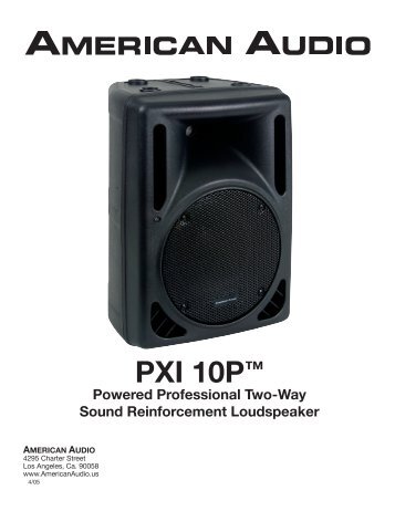 american audio px 10p