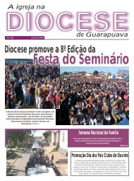 Diocese promove a 8ª Edição da - Diocese de Guarapuava