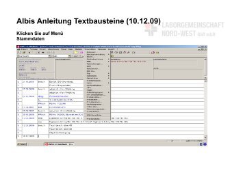 Albis Anleitung Textbausteine (10.12.09) - LGNW