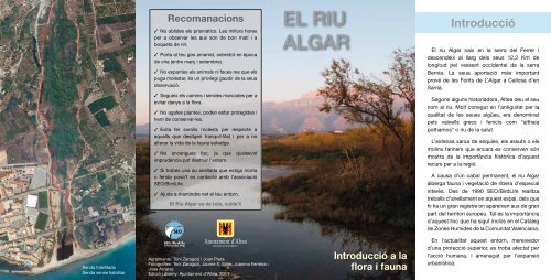 EL RIU ALGAR - Altea