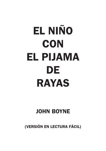 el niño con el pijama de rayas - portal discapacidad capaces.org