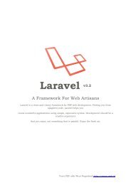 Laravel 3 - Documentation