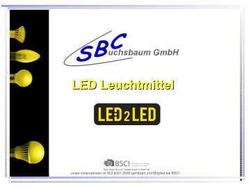 LED Leuchtmittel