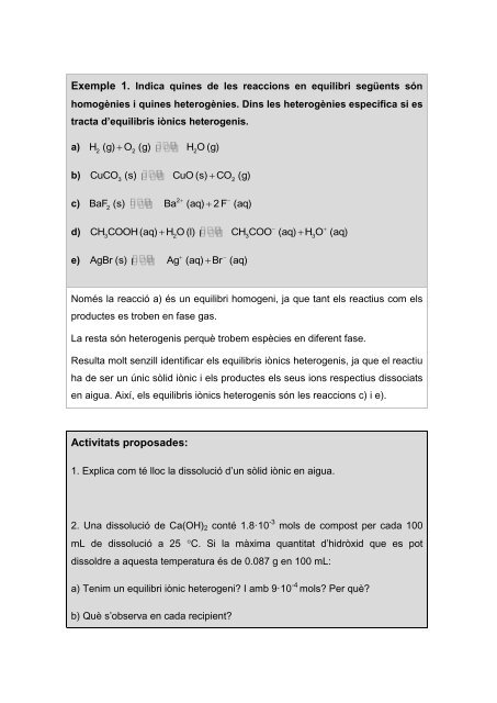 EQUILIBRIS IÒNICS HETEROGENIS - textos online