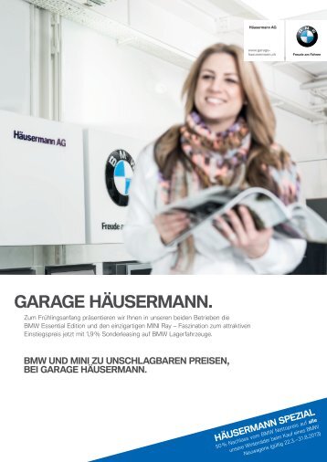  BMW Garage Häusermann - Häusermann Spezial
