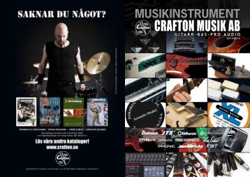 Hela Gitarrkatalogen 2011 - Crafton Musik AB