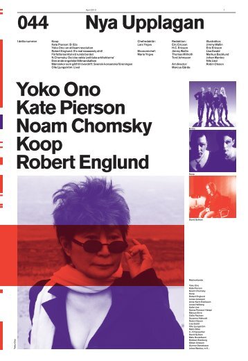 Yoko Ono Kate Pierson Noam Chomsky Koop ... - Nya Upplagan