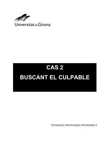 CAS 2 BUSCANT EL CULPABLE - UdG