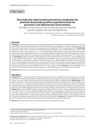 Descrição das repercussões pressóricas resultantes do aumento da ...