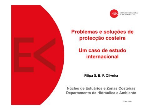 Problemas e Soluções de Protecção Costeira – Um Caso de Estudo