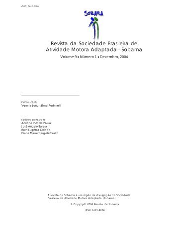 Journal of Sobama V. 9 nº. 1 - 2004 - UNESP - Rio Claro