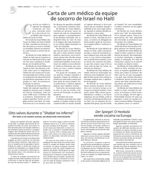 VJ FEV 2010.p65 - Visão Judaica