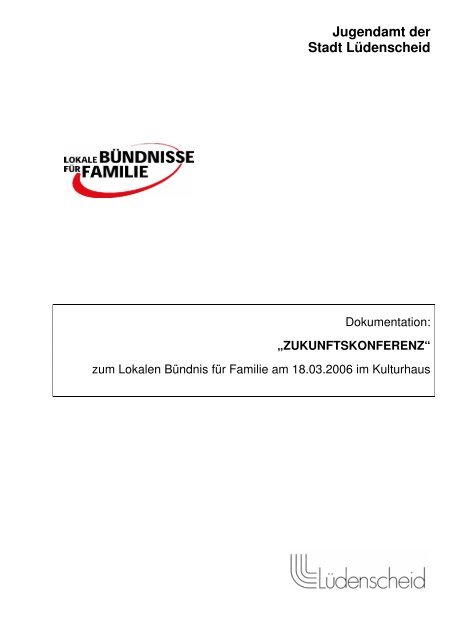 Dokumentation "Zukunftskonferenz" - Stadt Lüdenscheid