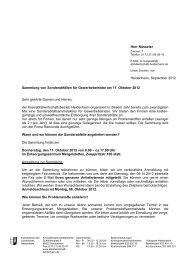 Anschreiben an Betriebe - Kreisabfallwirtschaftsbetrieb