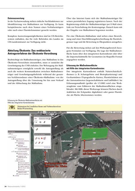 Naturschutz Info 1/2012 - Landesanstalt für Umwelt, Messungen und ...