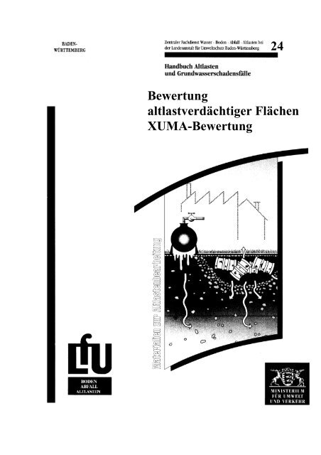 24 Bewertung altlastverdächtiger Flächen XUMA-Bewertung