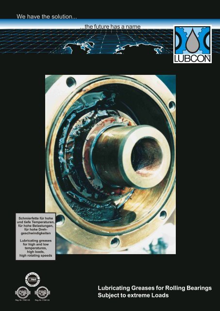 LUBCON Greases for Bearings Subject to Extreme Loads - eng ...