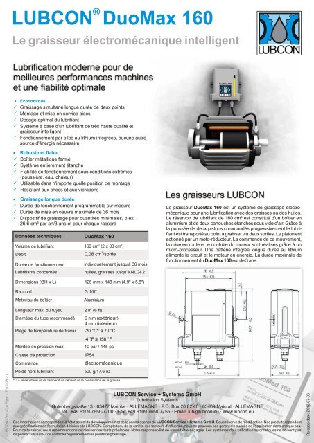 LUBCON DuoMax 160 - fran - 2012-07-06