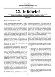 22. Infobrief (PDF) - BI Zukunft Lubminer Heide eV