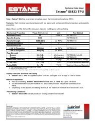 Estane® 58123 TPU - Lubrizol