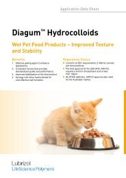 Pet Food - Lubrizol