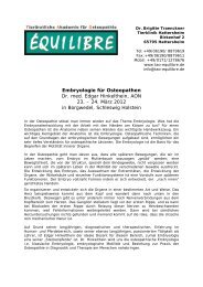 Embryologie für Osteopathen Dr. med. Edgar ... - Tao-Equilibre